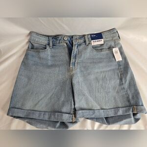 Old Navy High-Waisted Wow Jean Shorts 5" Inseam NWT Size 10